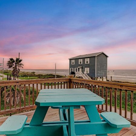Beachfront - Hot Tub - Bbq - 14 Guests Bolivar Peninsula Exterior foto