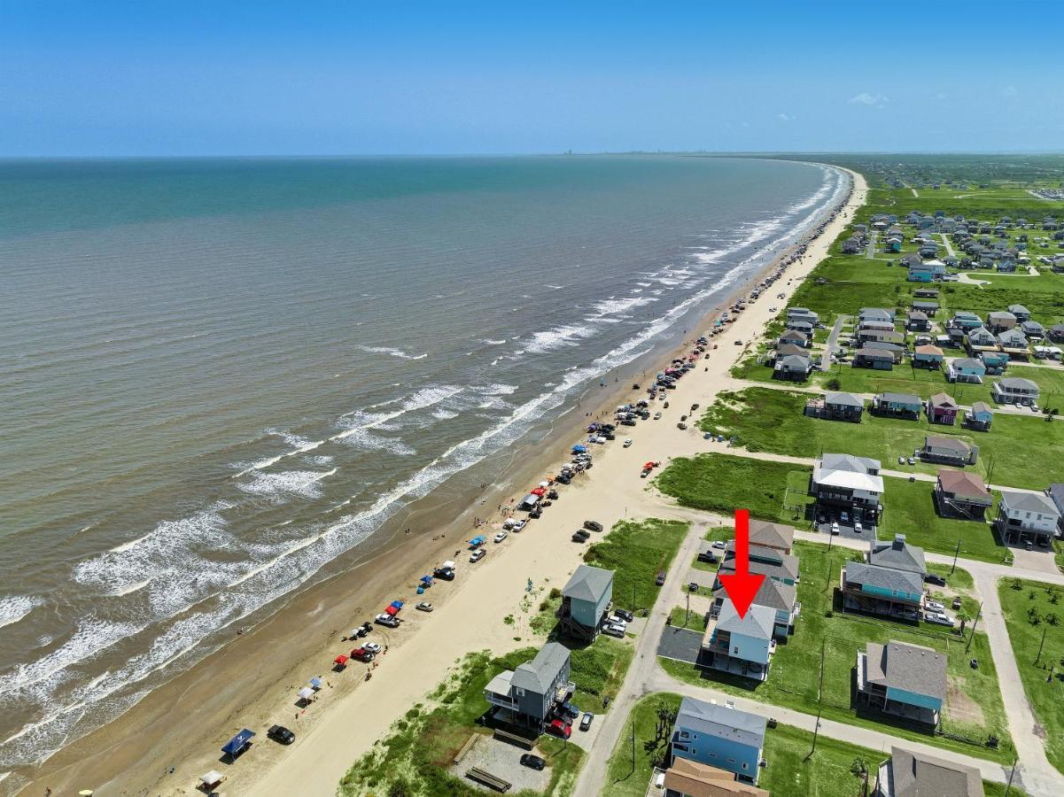 Beachfront - Hot Tub - Bbq - 14 Guests Vila Bolivar Peninsula Exterior foto