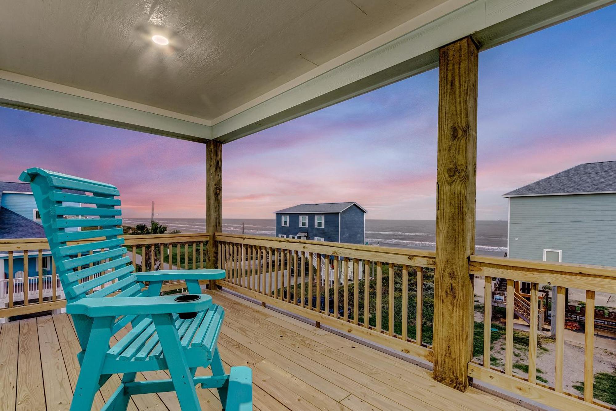 Beachfront - Hot Tub - Bbq - 14 Guests Vila Bolivar Peninsula Exterior foto